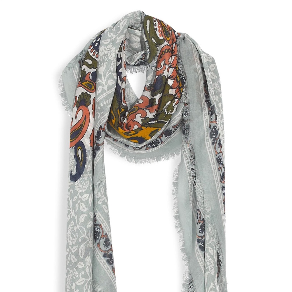 Madewell Greta Paisley Square Scarf - Picture 2 of 8